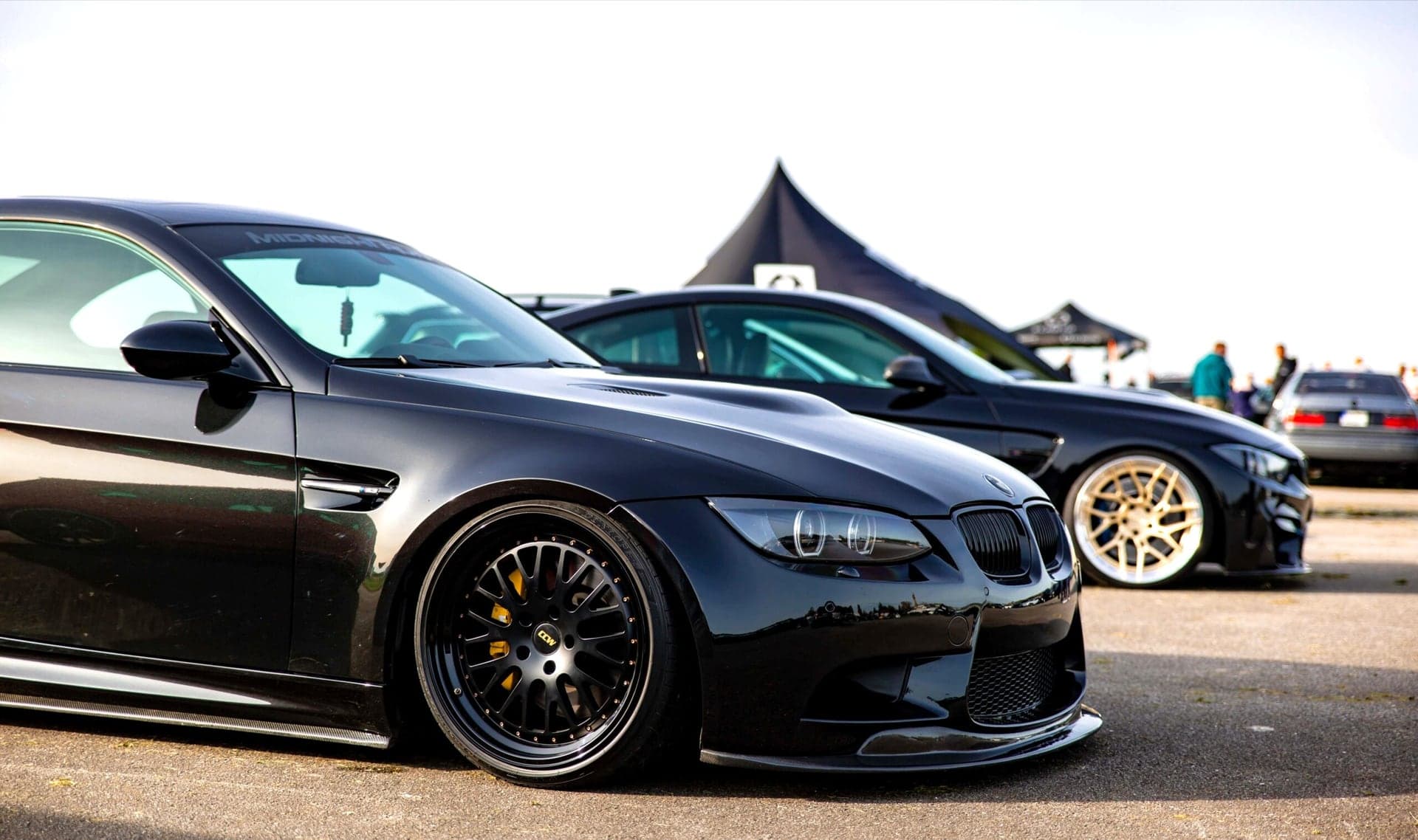 BMW E92 335i auf einer Veranstaltung von BROO Performance